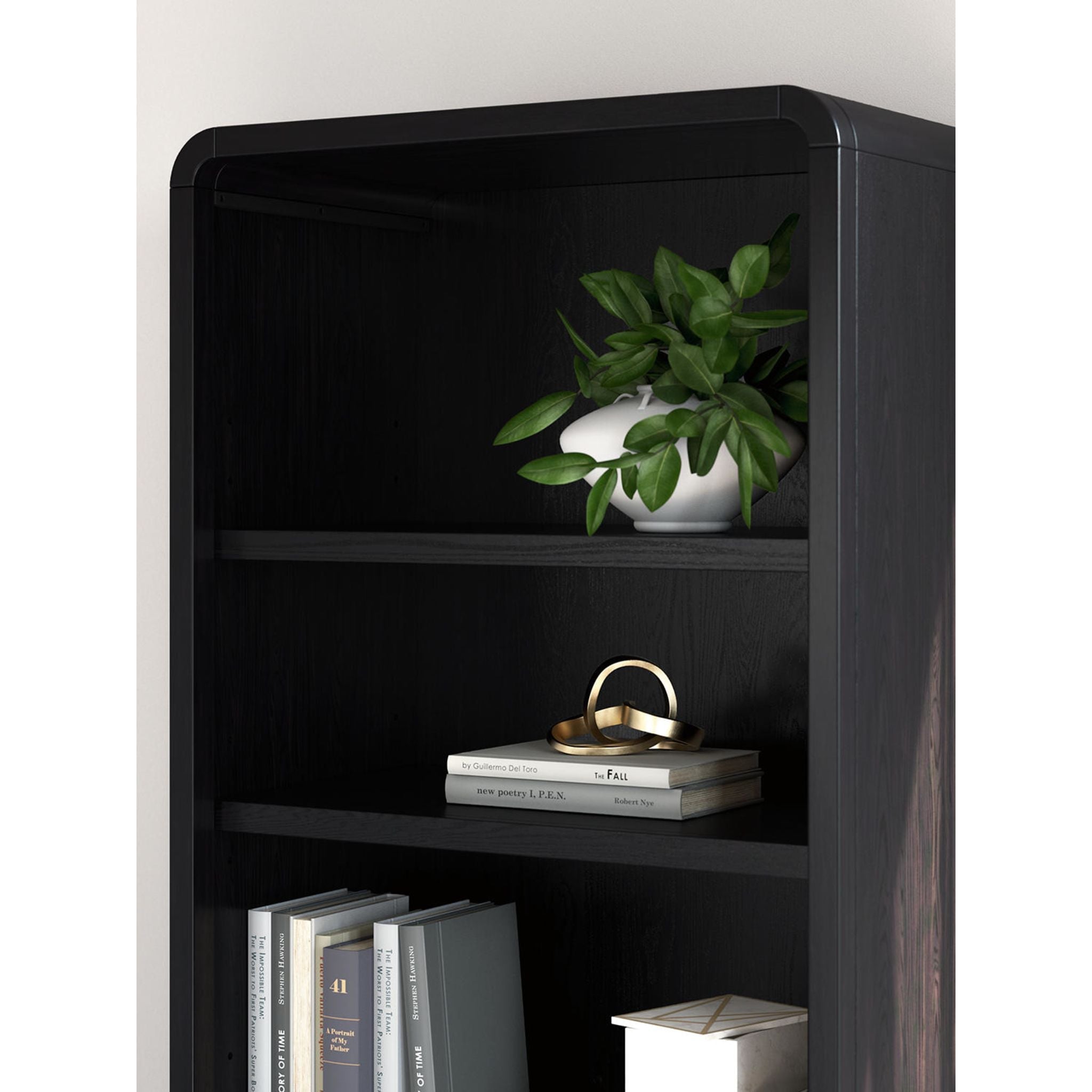 Rowanbeck Bookcase - Black