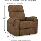 Edenwold Recliner - Brindle