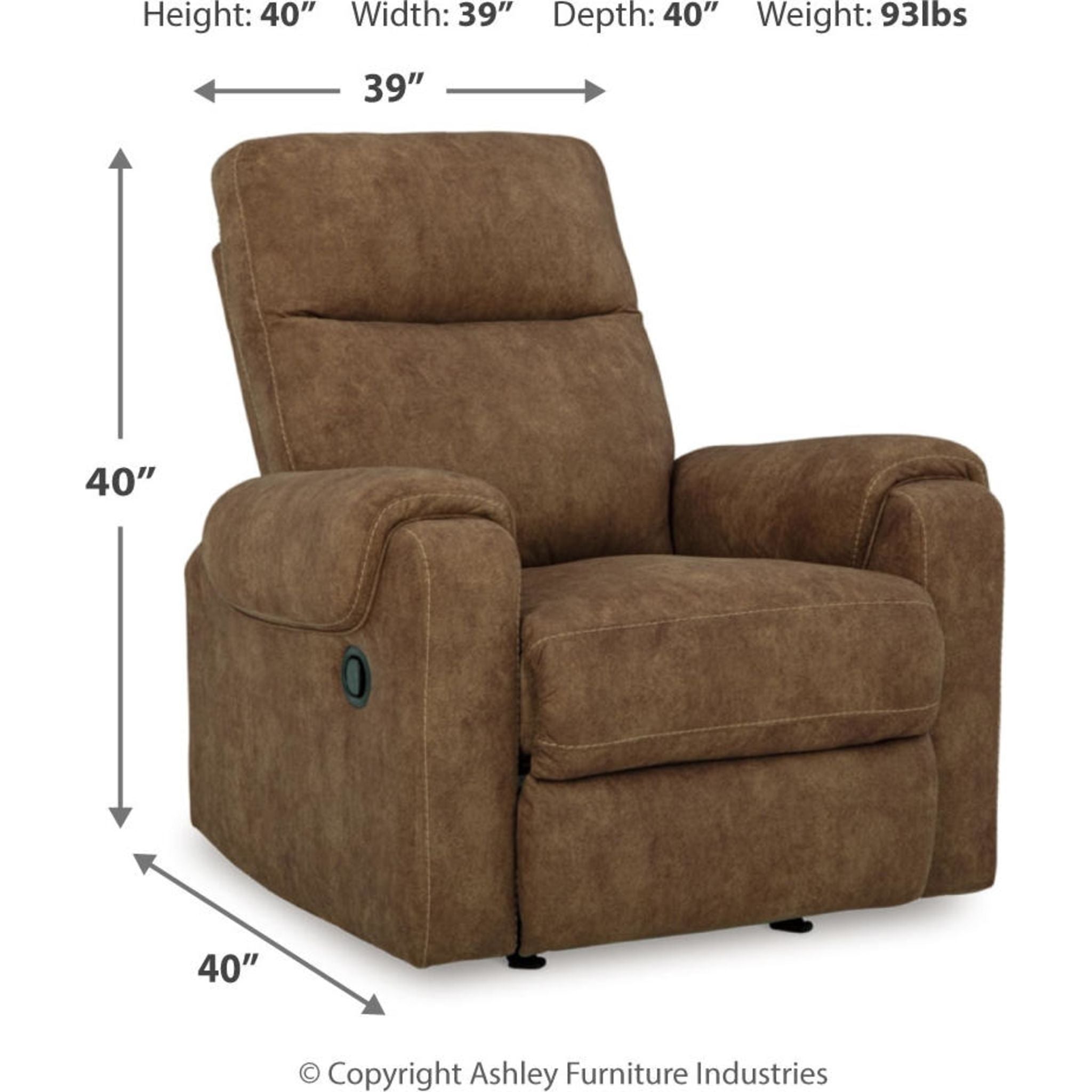 Edenwold Recliner - Brindle