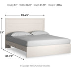 Stelsie Panel Bedroom - White