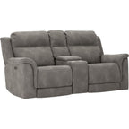 Next-Gen Power Reclining Loveseat with Console - Slate