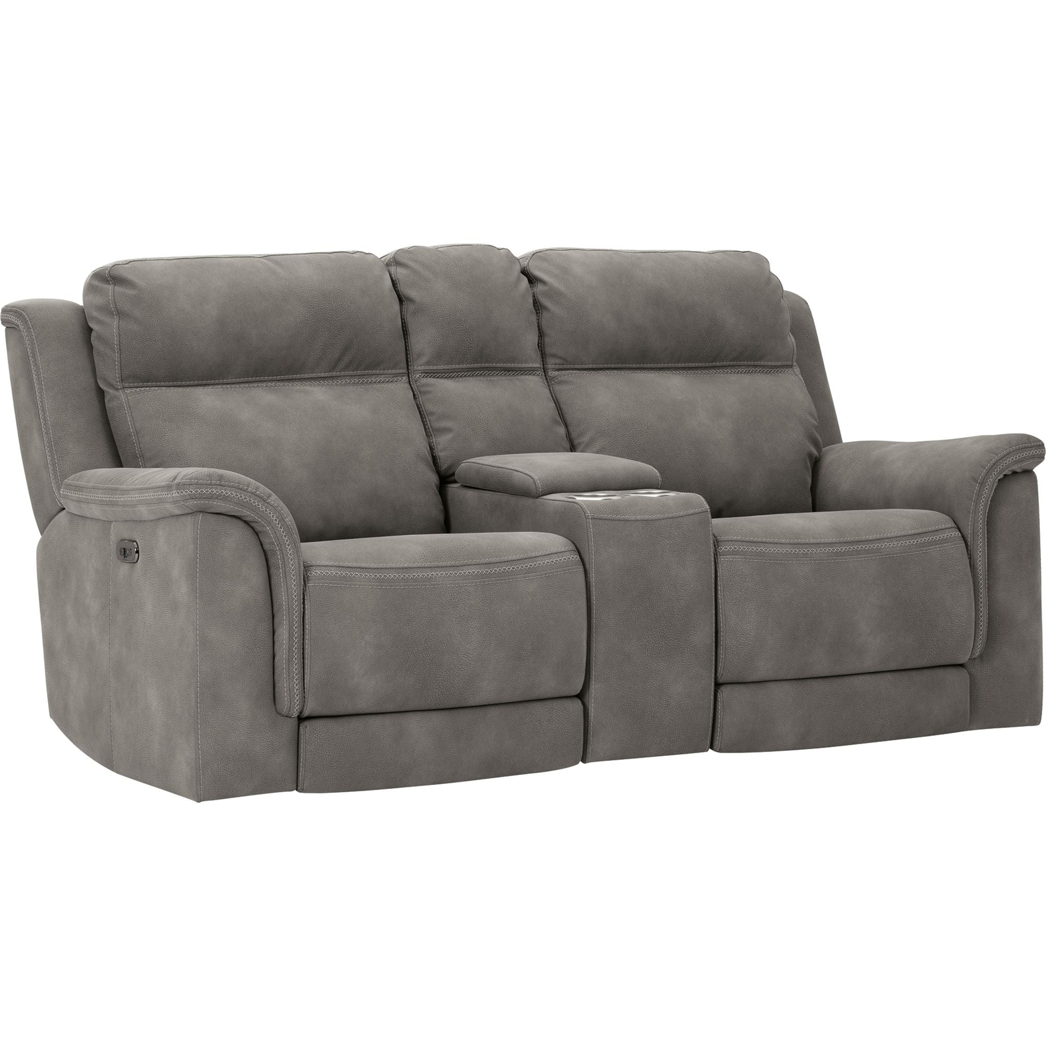 Next-Gen Power Reclining Loveseat with Console - Slate