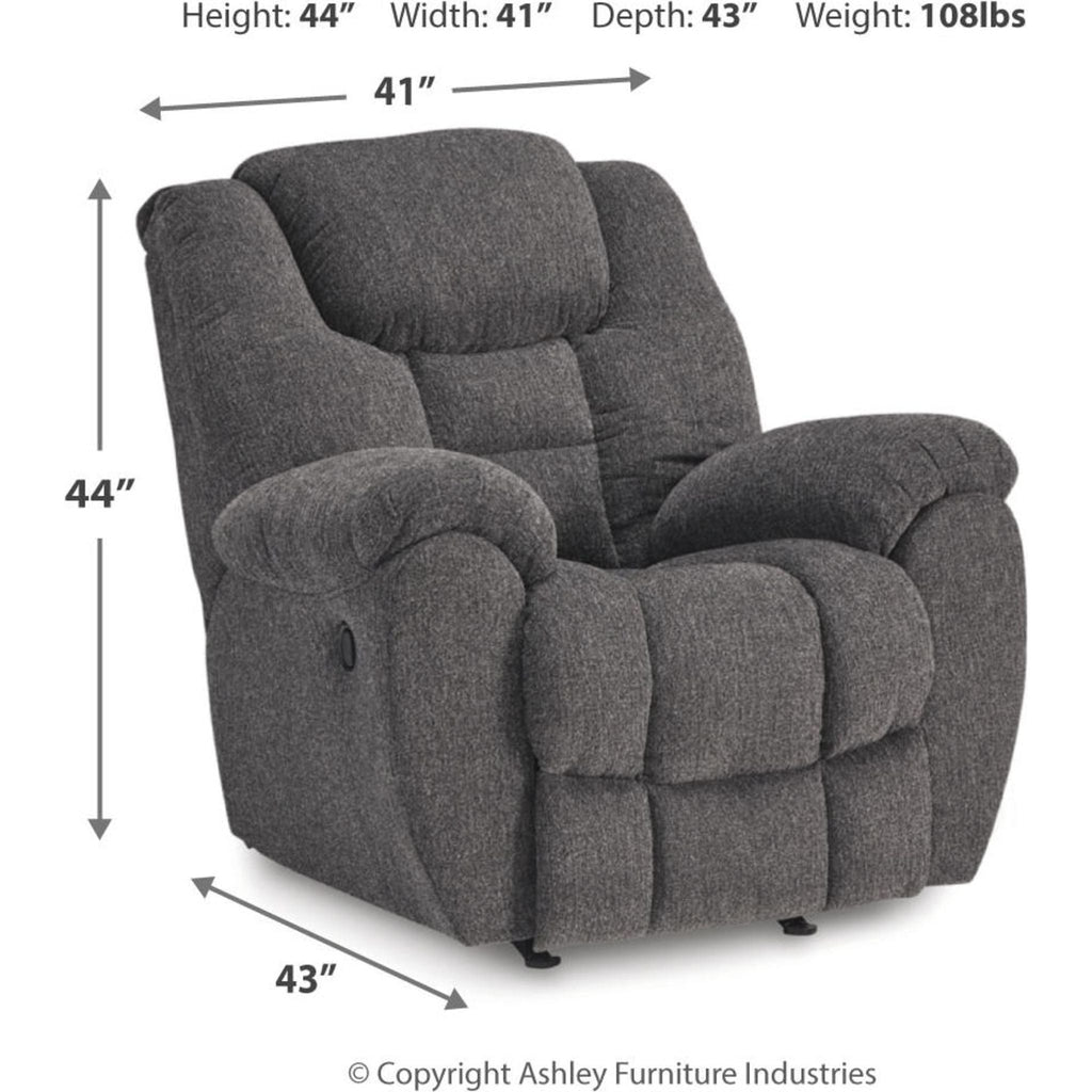 Foreside Recliner - Charcoal