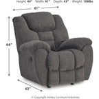 Foreside Recliner - Charcoal