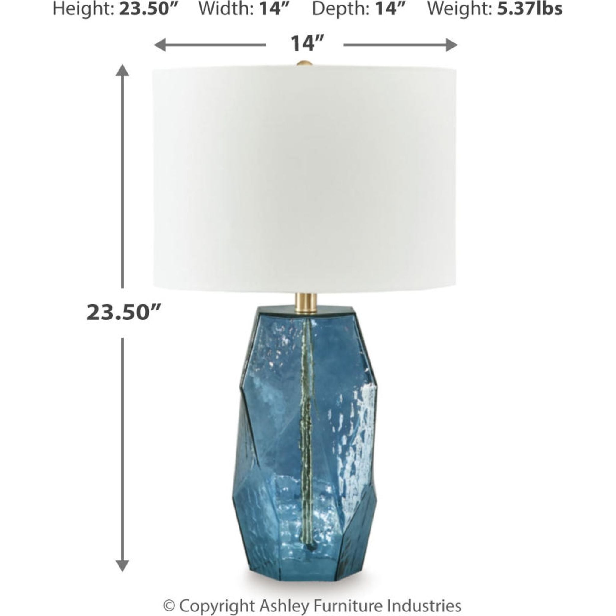 Tallow Table Lamp 23.50