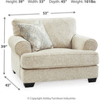 Monaghan Oversized Chair - Sandstone