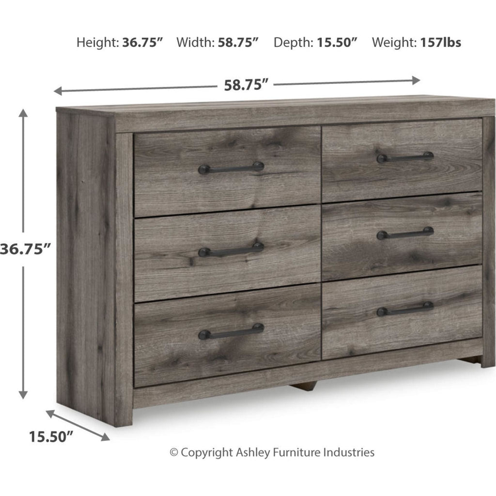 Graystorm Dresser - Brown Gray
