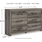 Graystorm Dresser - Brown Gray