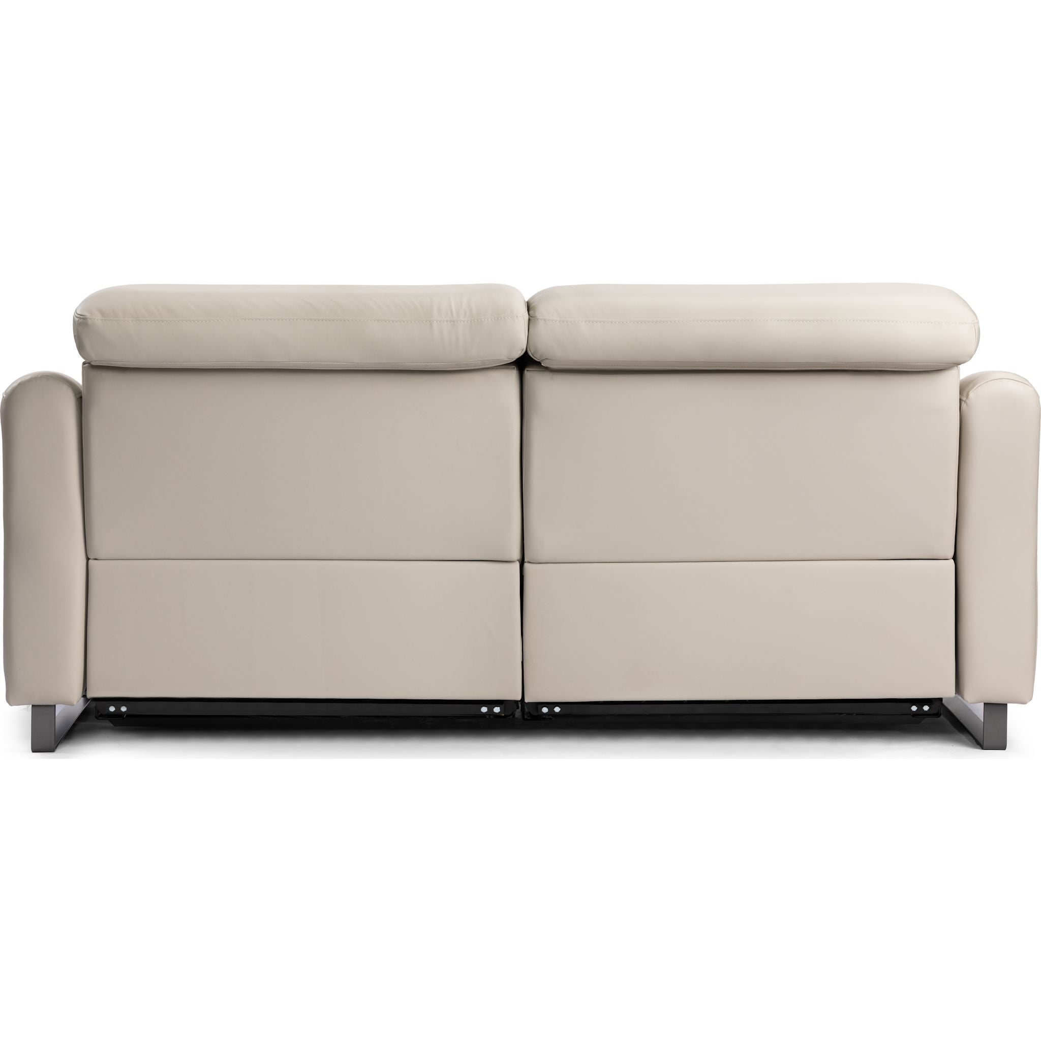 Reverie Power Reclining Sofa With Power Headrest - Vacchetta Grey