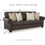 Roxmere Sofa - Umber