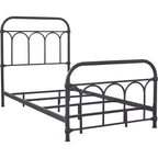 Nashburg Metal Bed - Black