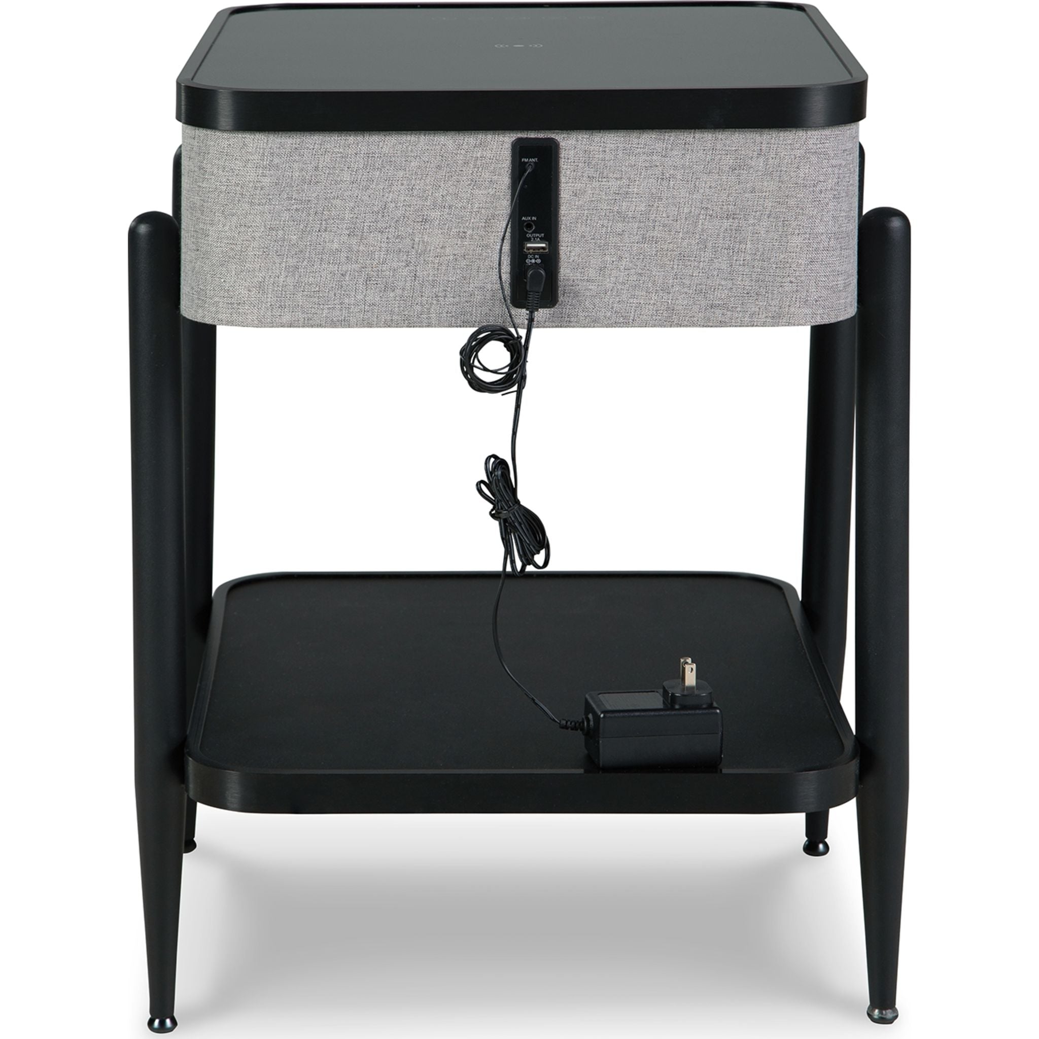 Jorvalee Accent Table - Gray/Black