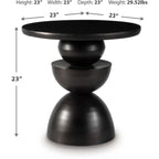 Kurtson Accent Table - Bronze Finish