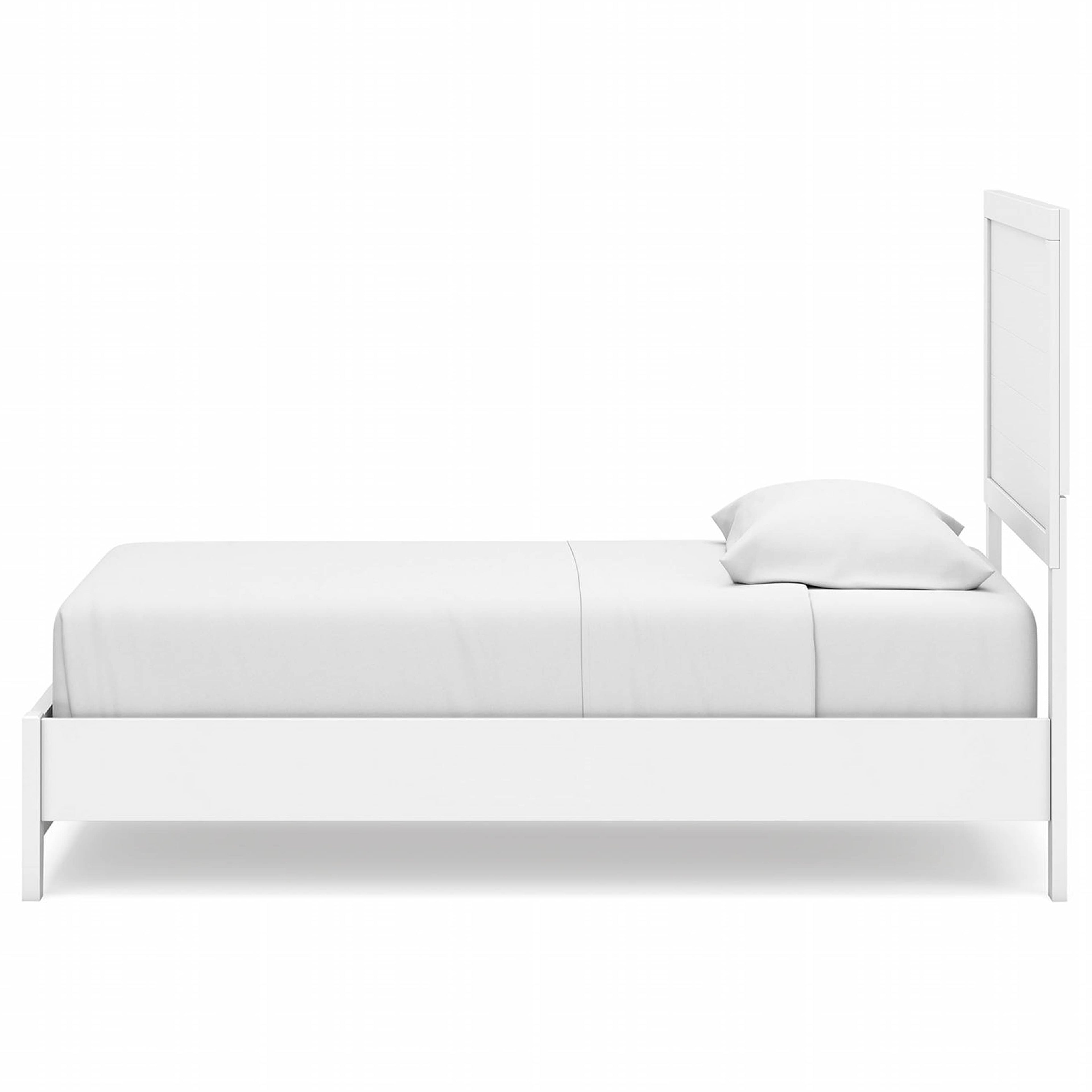 Binterglen Twin Panel Bed - White