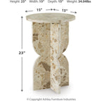 Treygan Accent Table - Beige