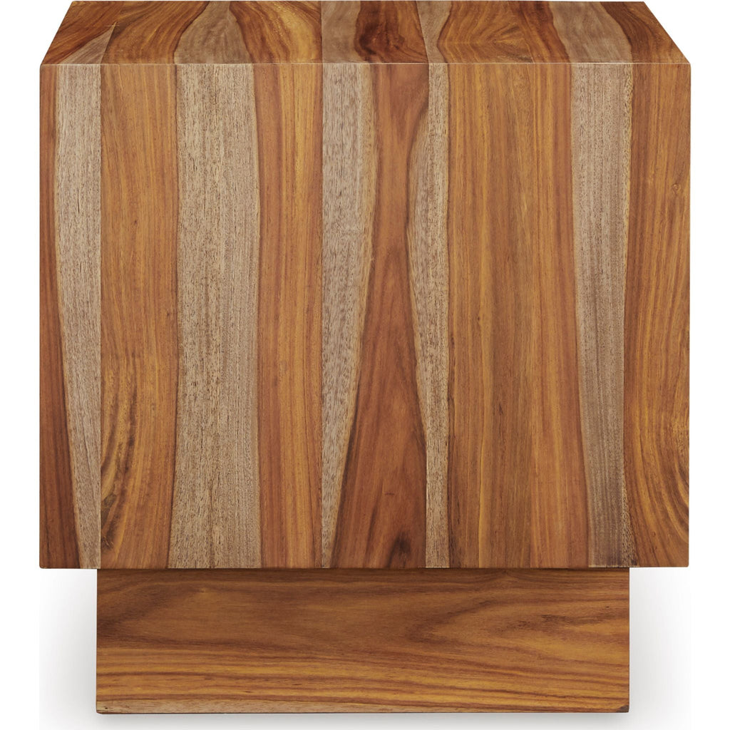 Dressonni End Table - Brown