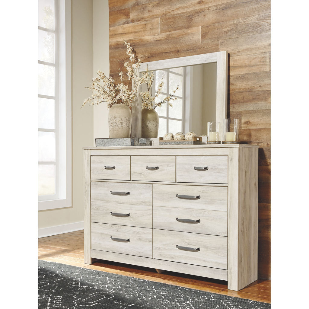 Bellaby 5 Piece King Storage Bedroom - Whitewash