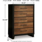 Kraeburn Chest - Brown/Black