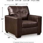 Santorine Chair - Dark Brown