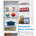 Danby Bottom Mount Fridge (DBMF100B1WDB) - White