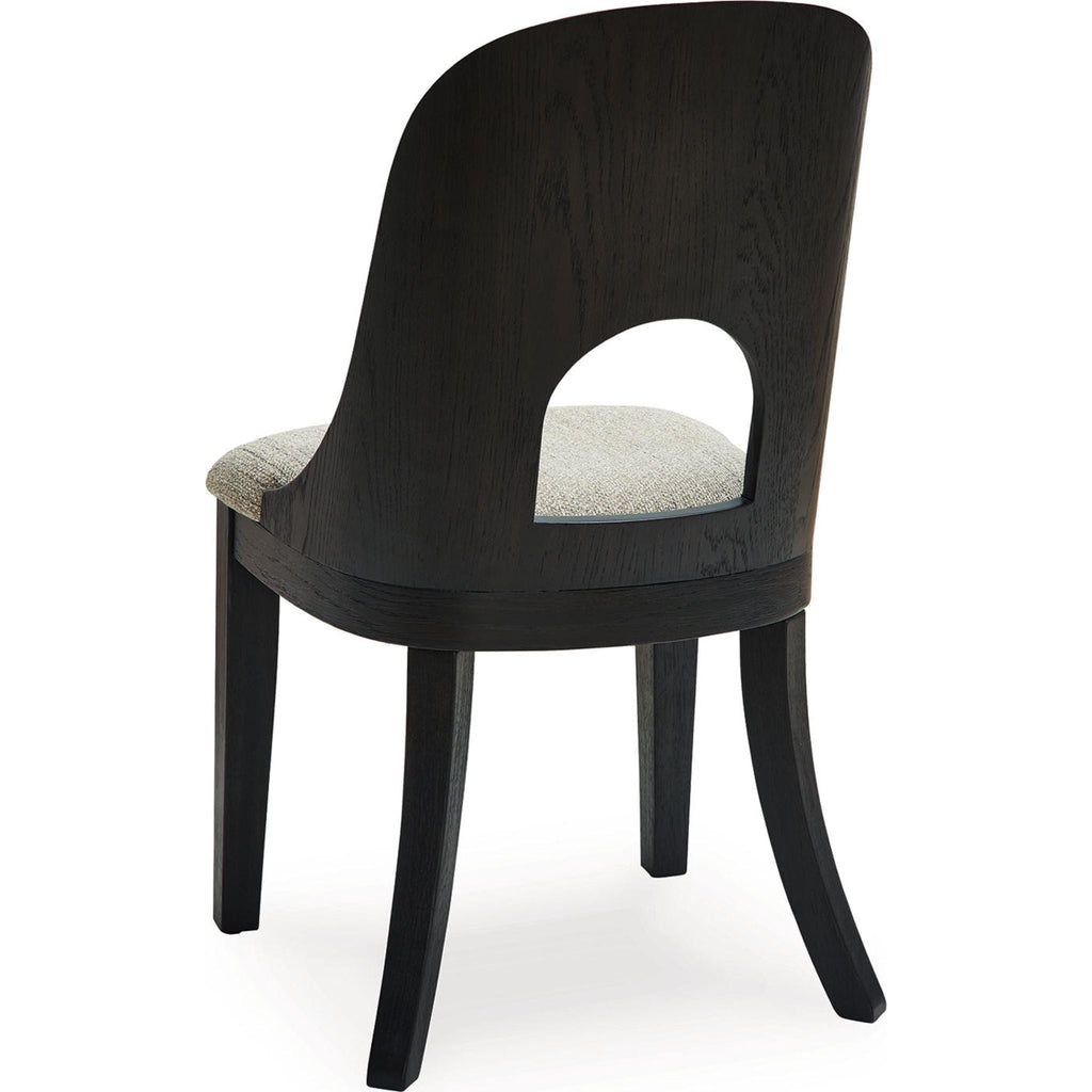 Rowanbeck Dining Chair - Gray/Black - (D821-01)