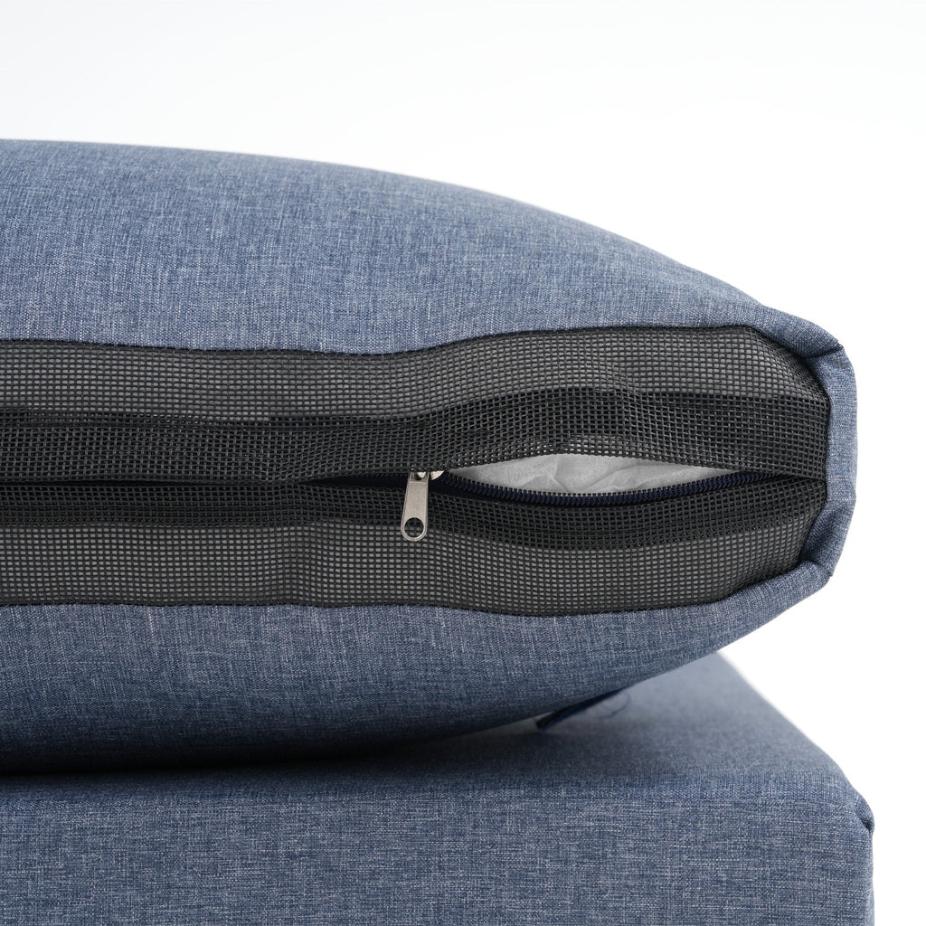 6 - Person Outdoor Sectional Seating Group with Cushions