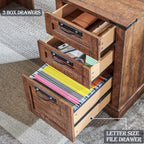 60 Farmhouse L Shaped Executive Desk, Wood Corner Desk, Computer Desk