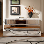 63W 9 Drawer Dresser Accent Dresser for Living Room Bedroom Chest