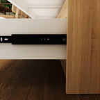 63W 9 Drawer Dresser Accent Dresser for Living Room Bedroom Chest