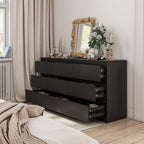 63W 9 Drawer Dresser Accent Dresser for Living Room Bedroom Chest