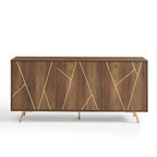 63'' W Wood Buffets and Sideboards Storage Cabinet