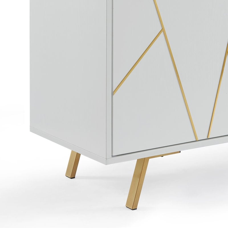 63'' W Wood Buffets and Sideboards Storage Cabinet