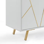 63'' W Wood Buffets and Sideboards Storage Cabinet