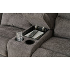 Museum 2 Piece Reclining Sectional with Console