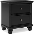Lanolee 6 Piece Panel Bedroom - Black