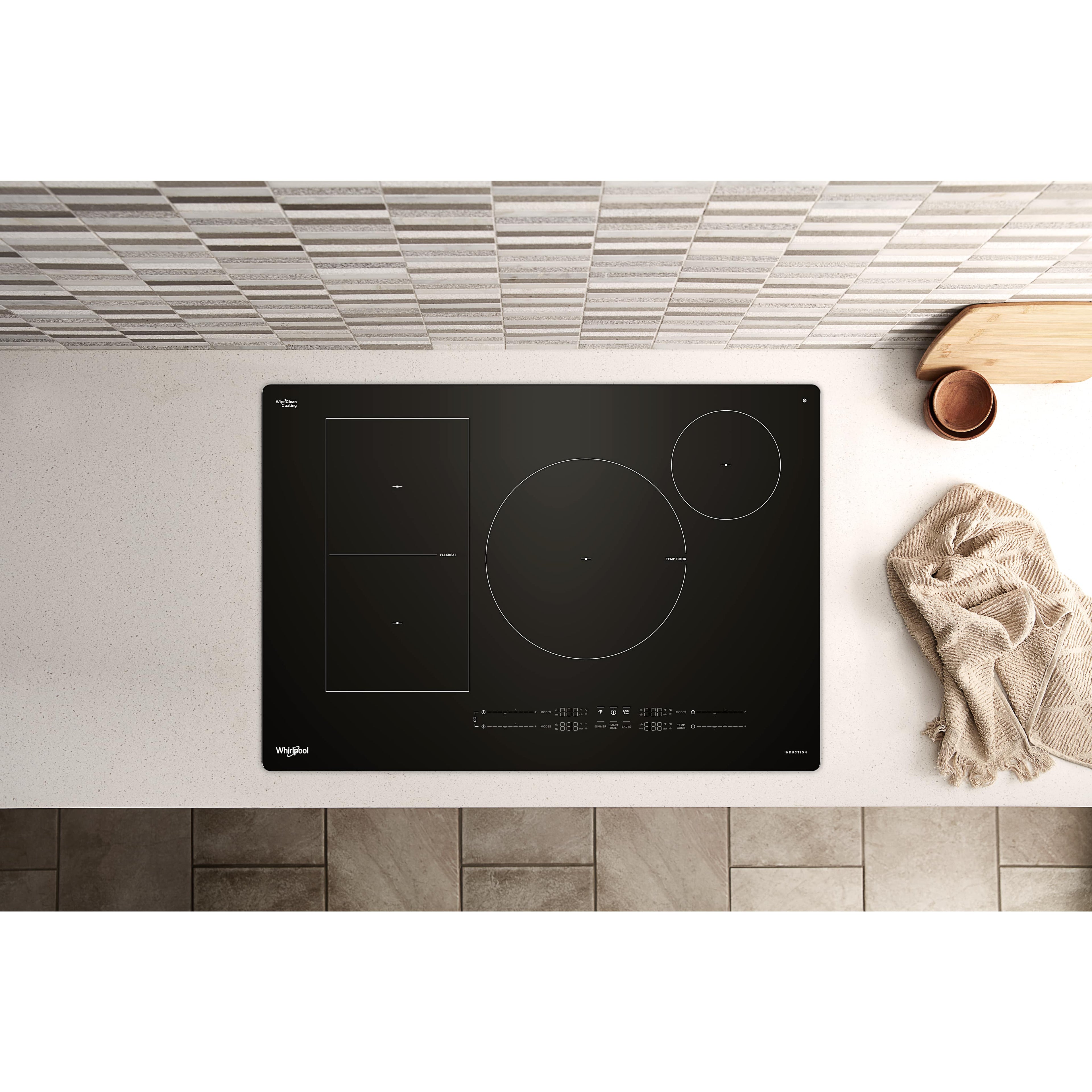 Whirlpool 30 Cooktop (WCIT7530SB) - Black