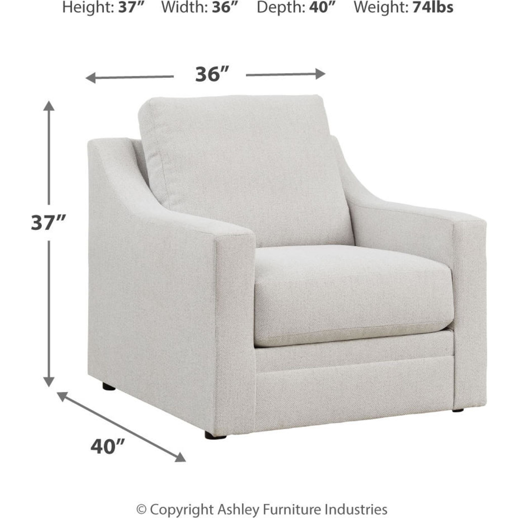 Maitelynn Chair - Chalk