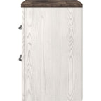 Gerridan Nightstand - White/Gray