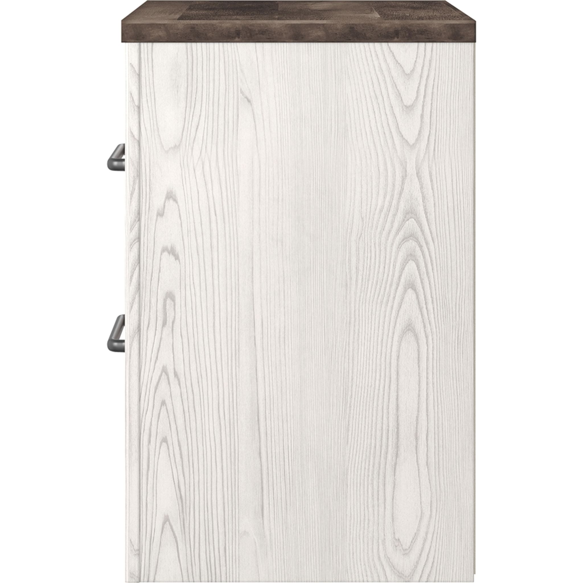 Gerridan Nightstand - White/Gray