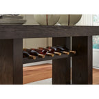 Burkhaus Counter Height Table - Dark Brown - (D984-32)