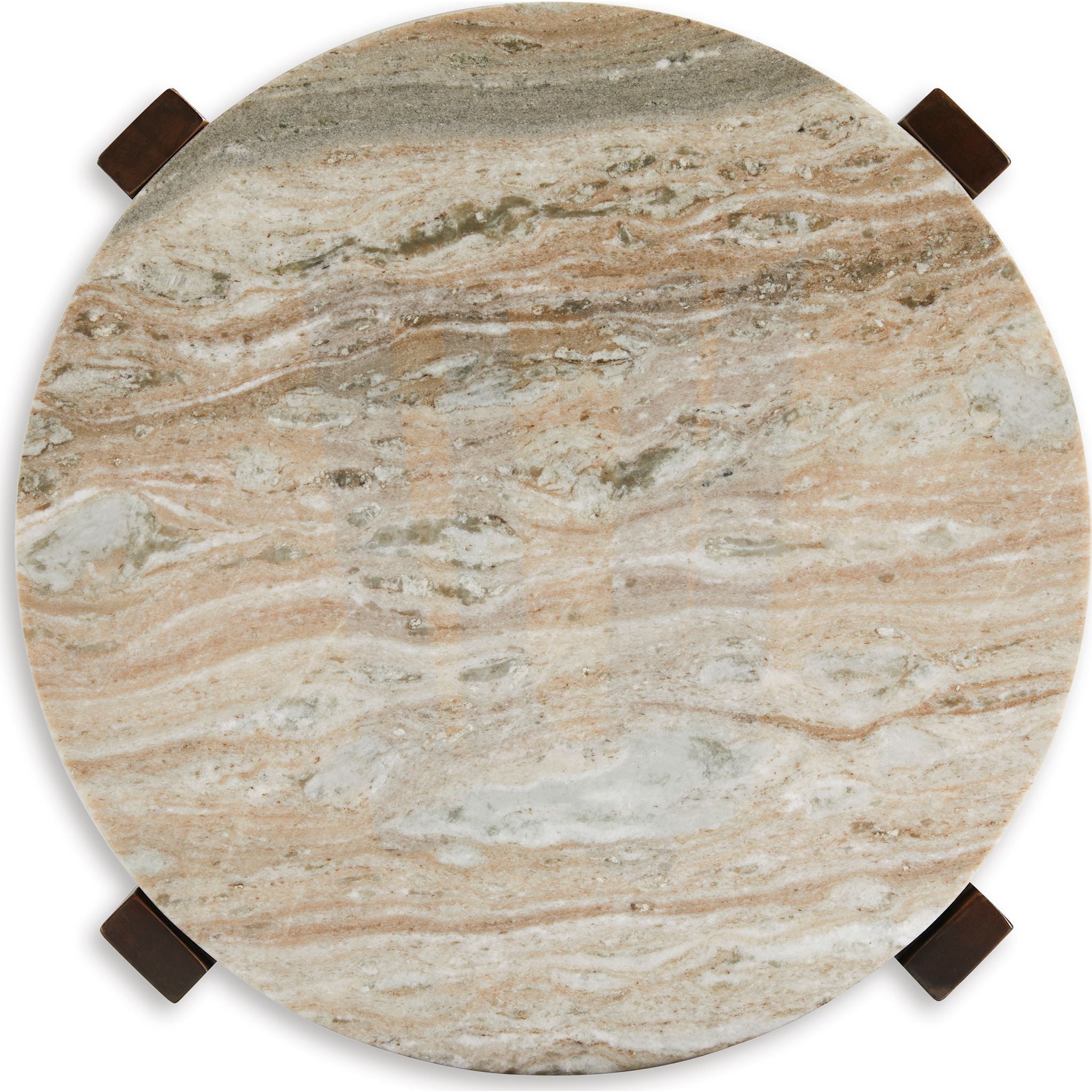 Tanidore End Table - Warm Brown