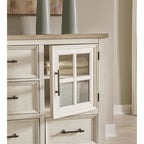 Shaybrock Dresser - Antique White/Brown