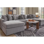 Modmax 4 Piece Modular Sectional with Double Chaise