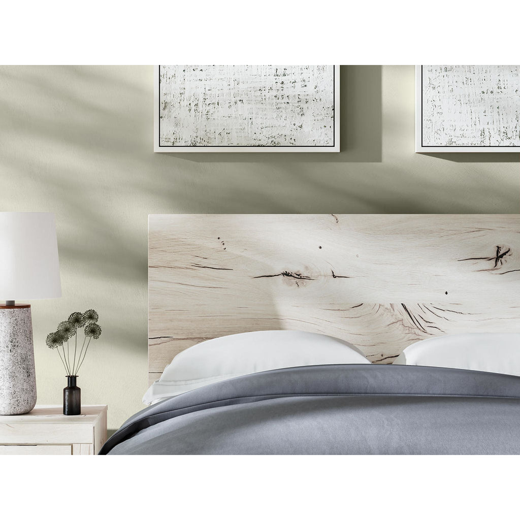 Lawroy Panel Headboard - Light Natural