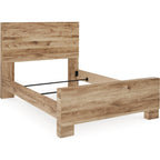 Hyanna Panel Bed - Tan Brown