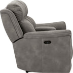Next-Gen Power Reclining Loveseat with Console - Slate