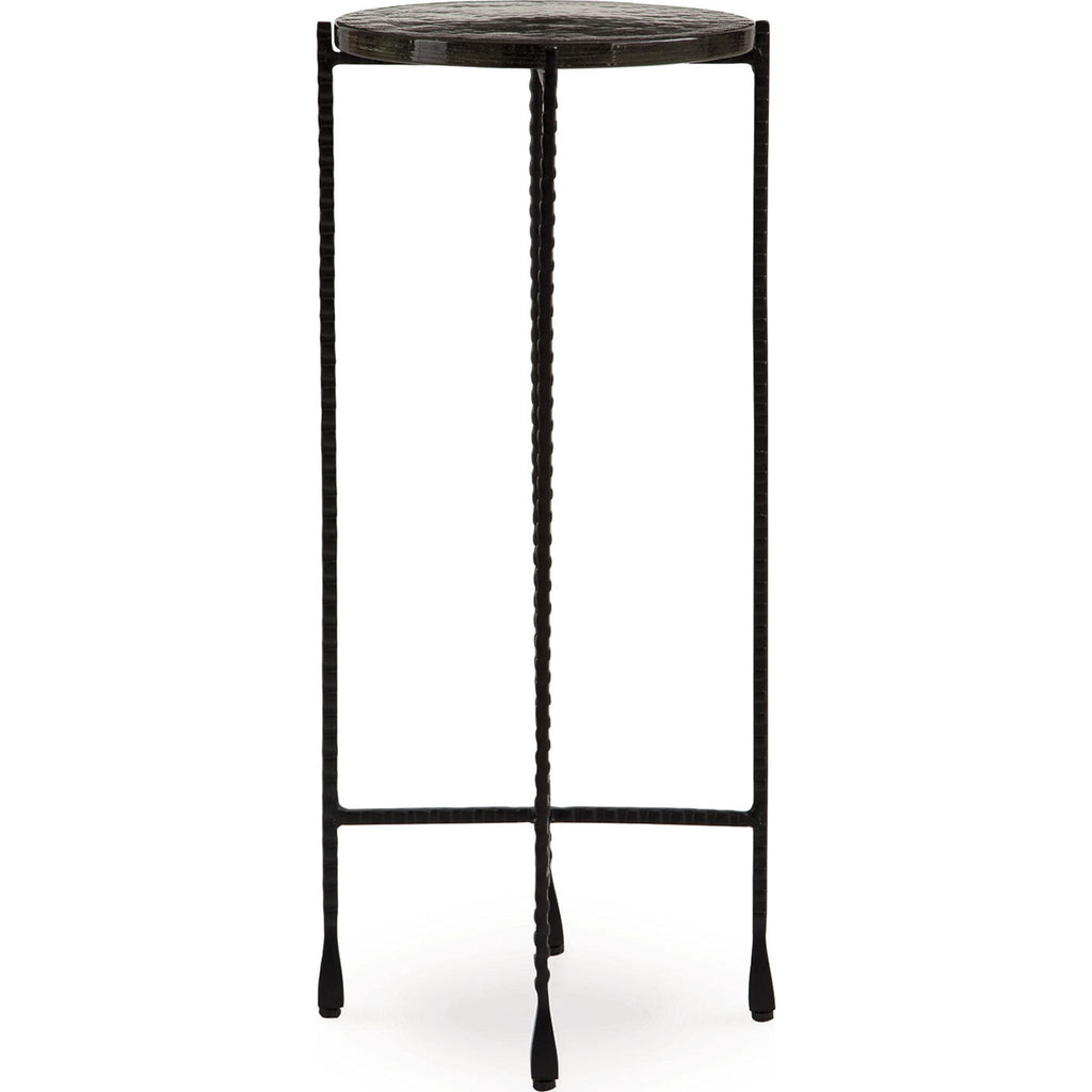 Newgoren Accent Table - Clear/Black