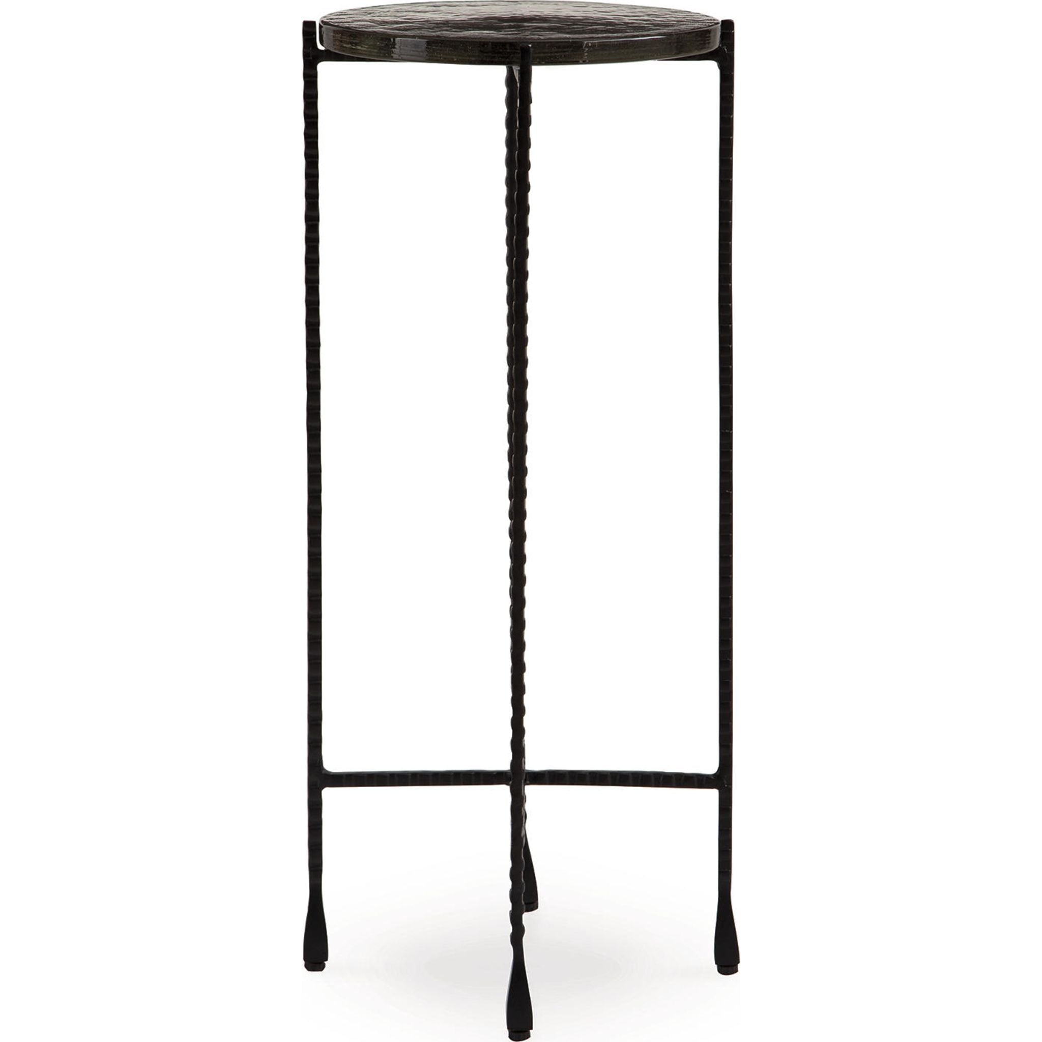 Newgoren Accent Table - Clear/Black
