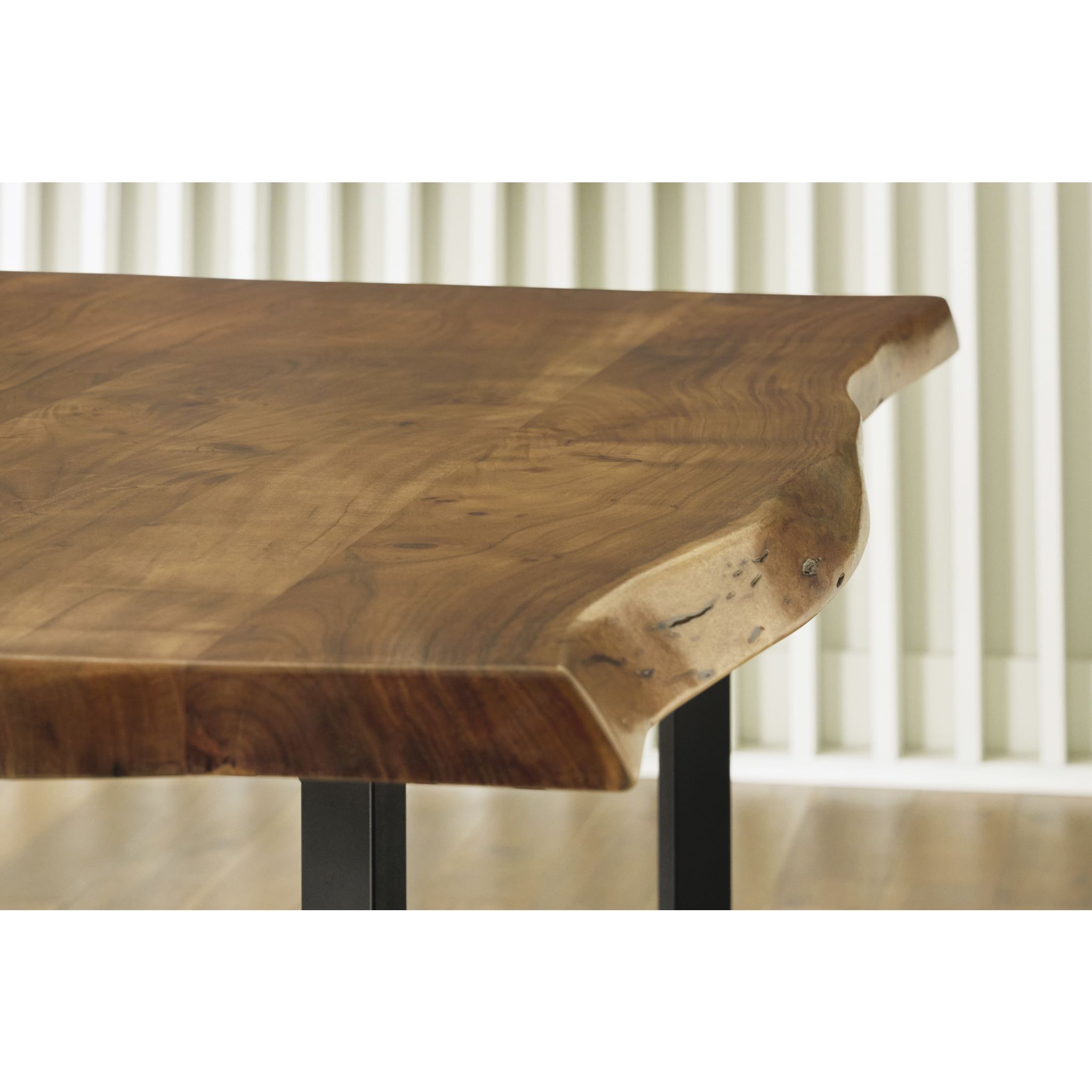 Fortmaine Dining Table - Brown/Black - (D872-25)