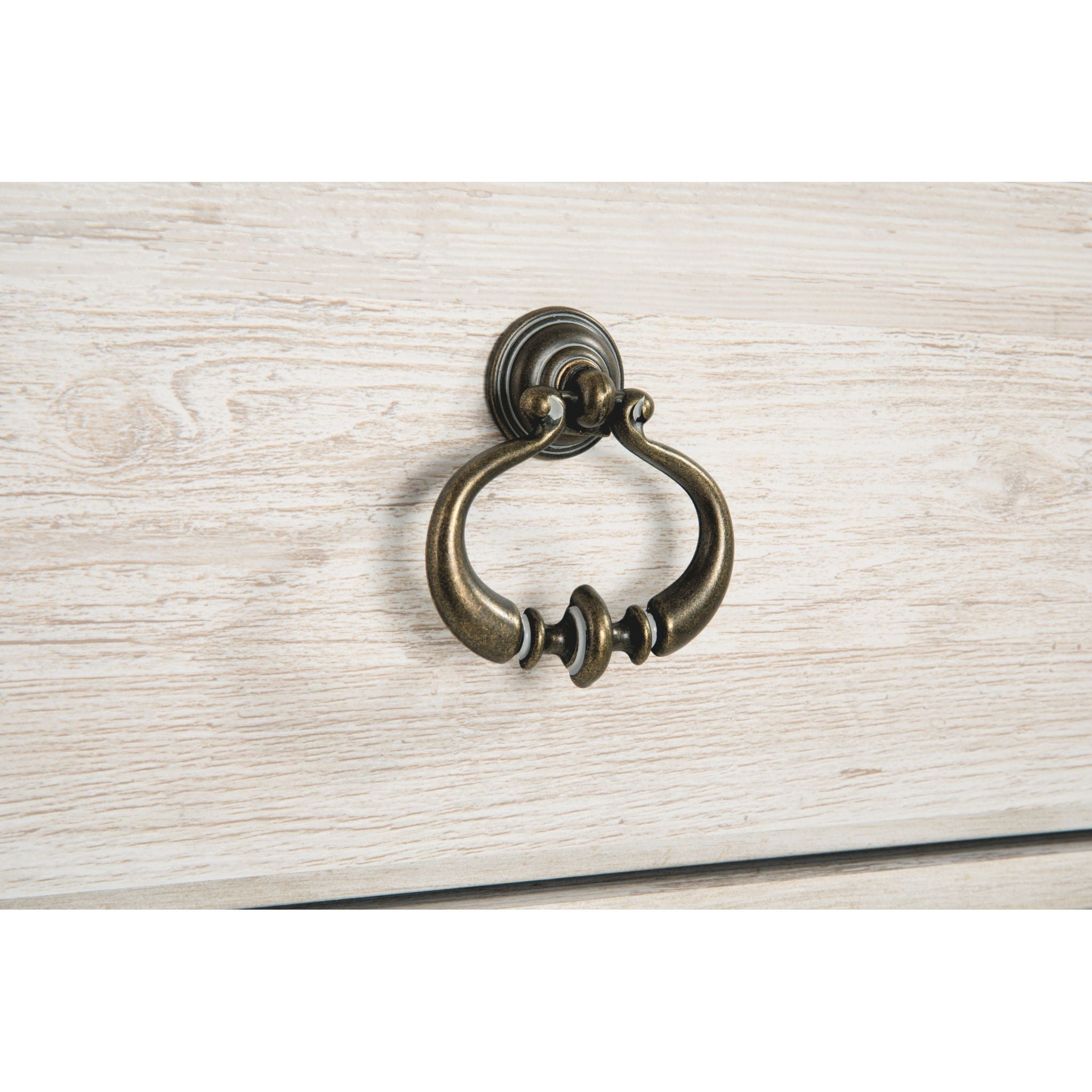 Willowton 5 Piece King Panel Bedroom - Whitewash